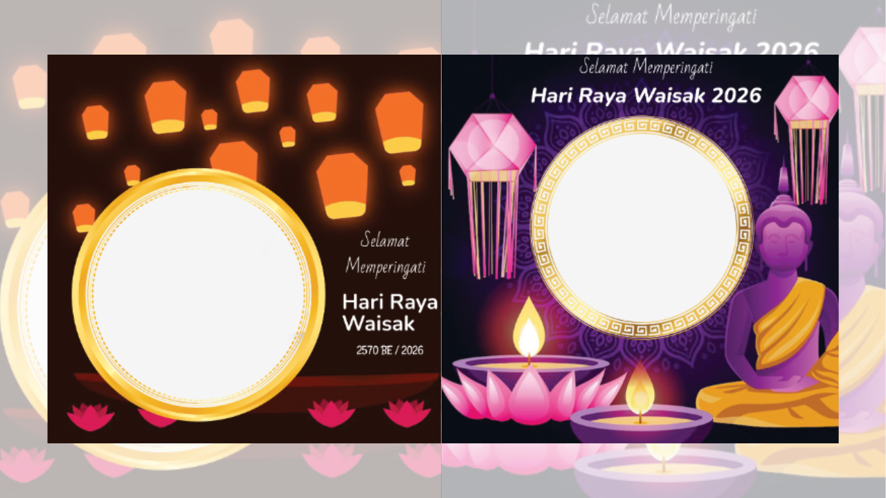75 Twibbon Hari Raya Waisak 2026 Gratis Lengkap Ucapan, Yuk Pasang di Medsos!