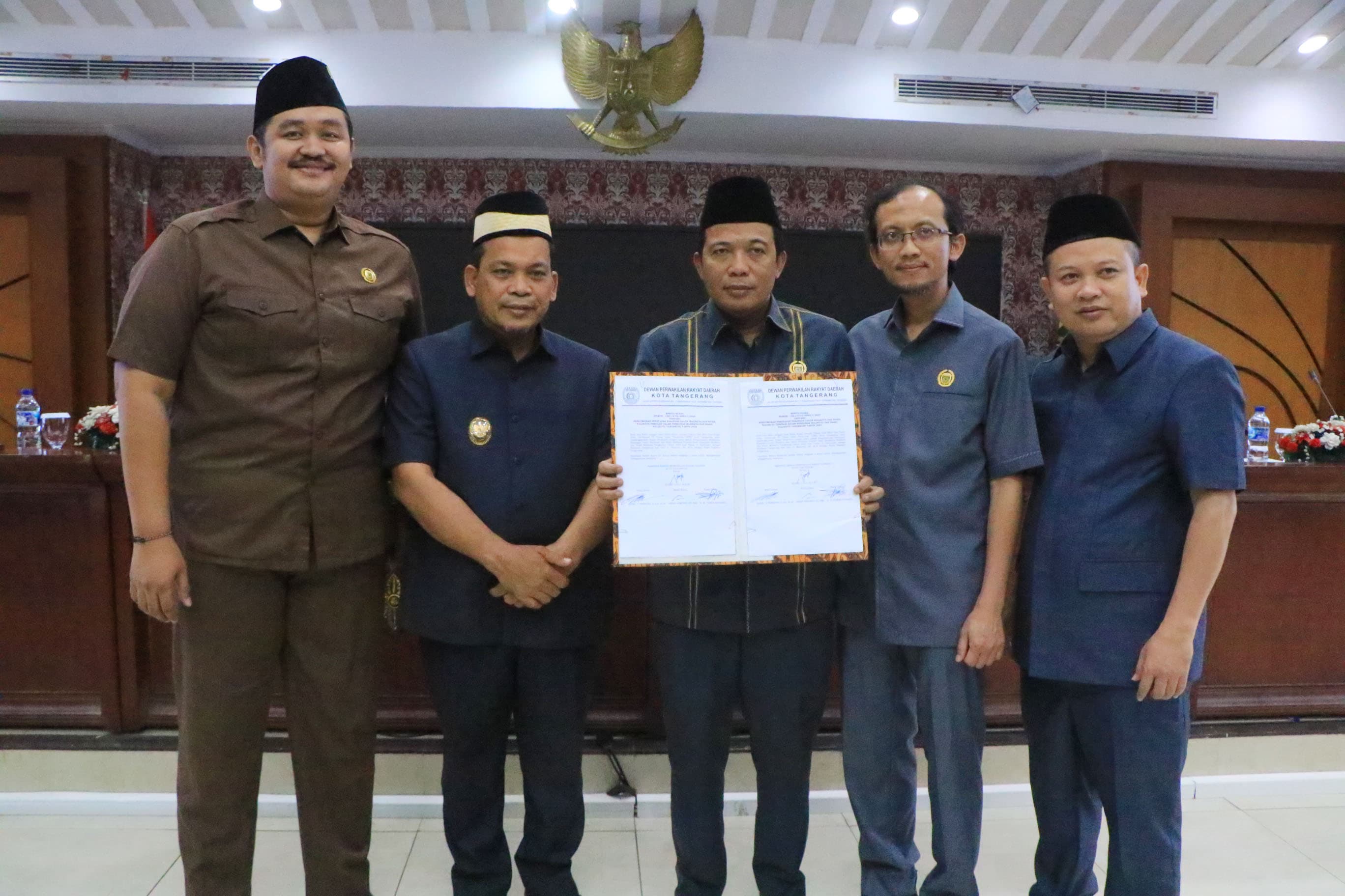 DPRD Kota Tangerang Tetapkan Sachrudin-Maryono Hasan Jadi Wali Kota dan Wakil Wali Kota Terpilih