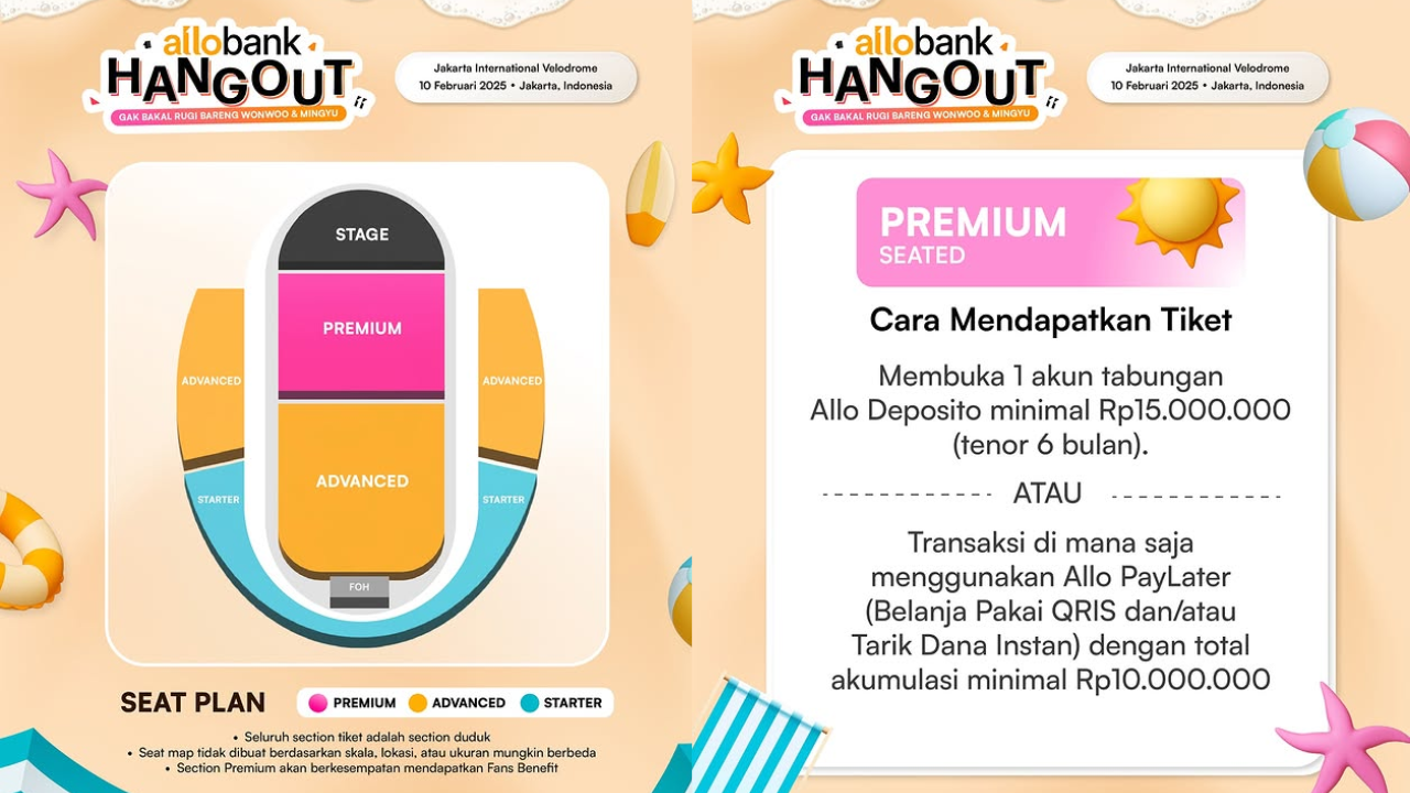 Harga dan Cara Beli Tiket Meet and Greet Mingyu-Wonwoo SEVENTEEN di Jakarta