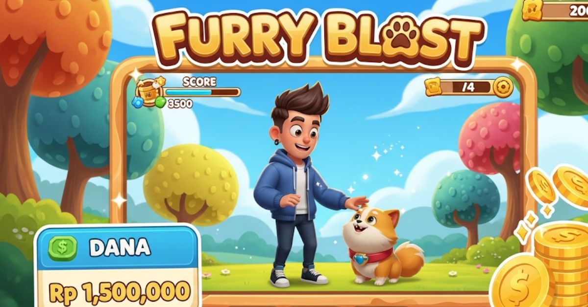 Game Penghasil Saldo DANA Furry Blast, Dapat Rp 100 Ribu dengan Main Bersama Anabul!