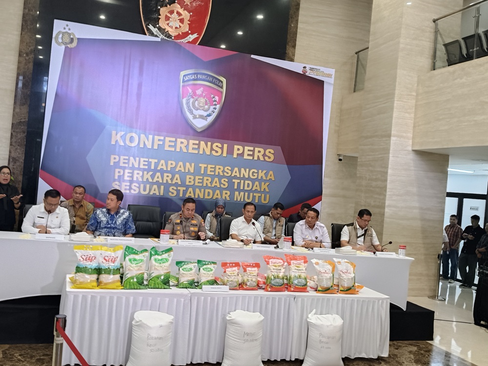 Bareskrim Umumkan 3 Tersangka Baru Kasus Beras Oplosan Tak Sesuai Standar Mutu