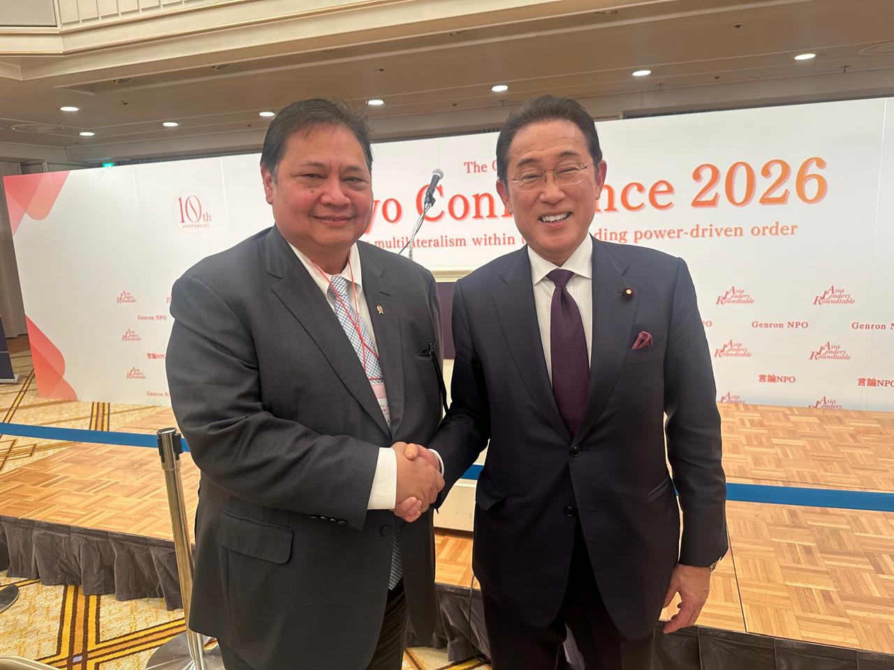 Airlangga di Tokyo Conference 2026: Asia Harus Perkuat Multilateralisme di Tengah Ketegangan Global