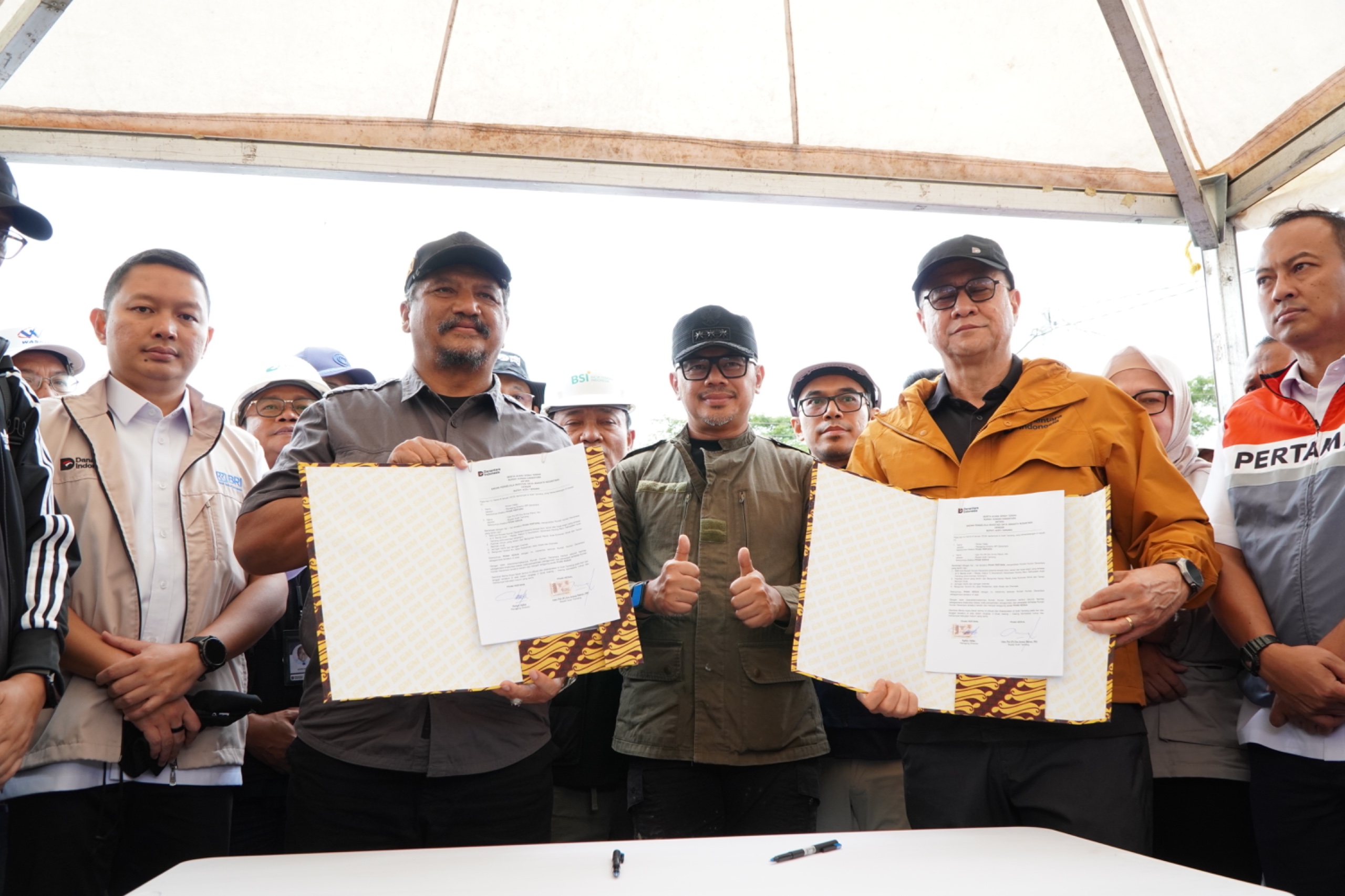 BRI Salurkan 600 Huntara untuk Warga Terdampak Bencana di Aceh Tamiang