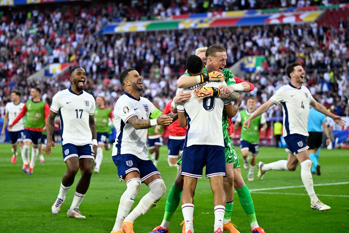 Inggris vs Swiss 1-1 (5-3): Ke Semifinal, Trent Alexander-Arnold Hapus Kutukan Adu Penalti Three Lions 