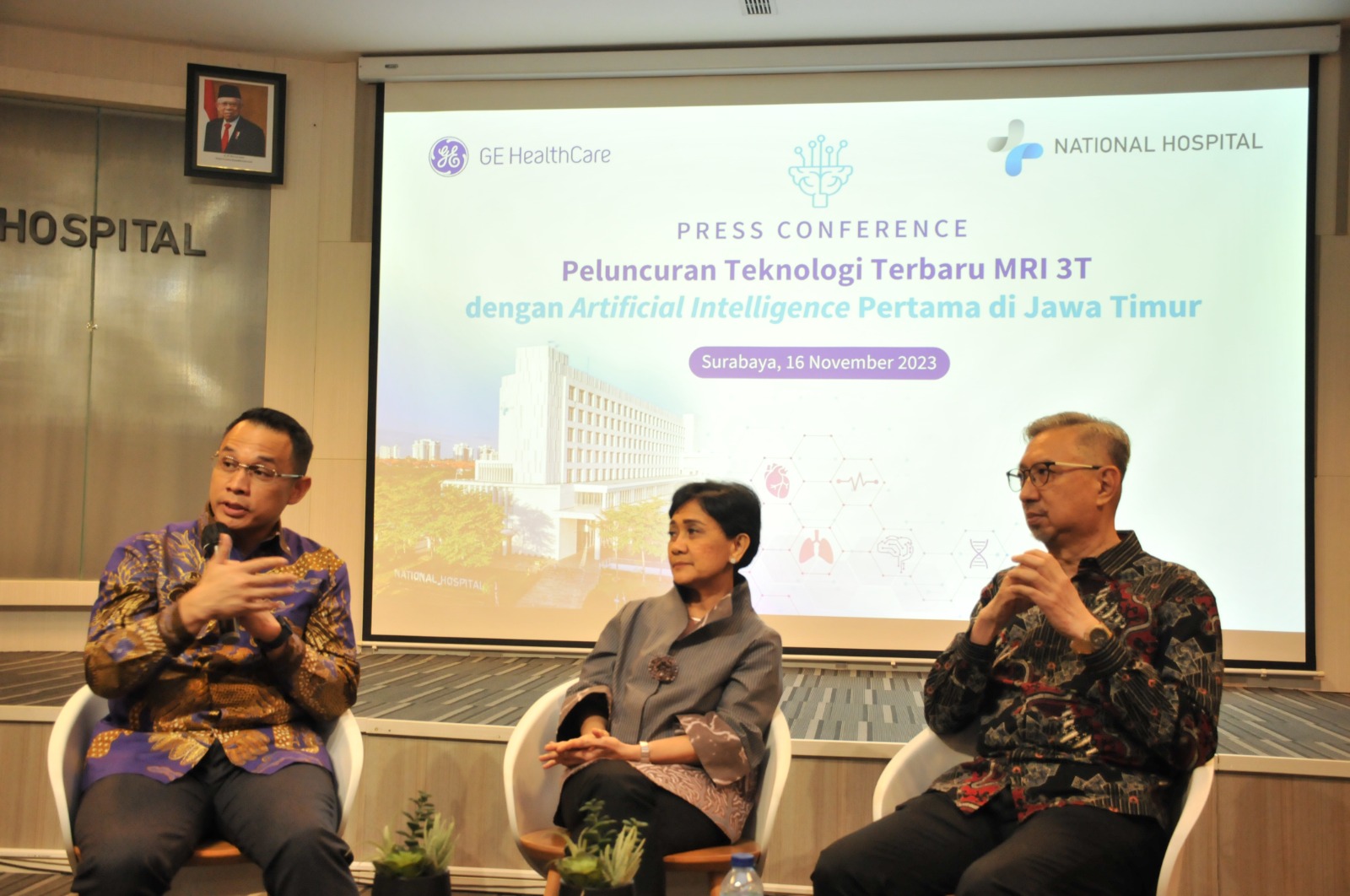 Kolaborasi National Hospital Surabaya dan GE Healthcare Indonesia Hadirkan MRI 3T dengan AI, Pertama di Jatim