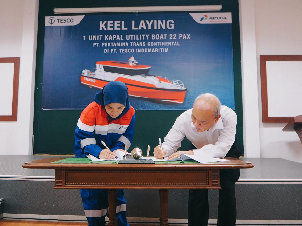 Pertamina Trans Kontinental Bangun Utility Boat 22 Pax untuk Perkuat Distribusi Energi Nasional