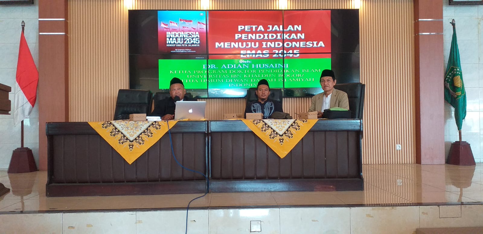 Dewan Da'wah dan Kemenag Magetan Gelar Seminar Pendidikan Menuju Indonesia Emas