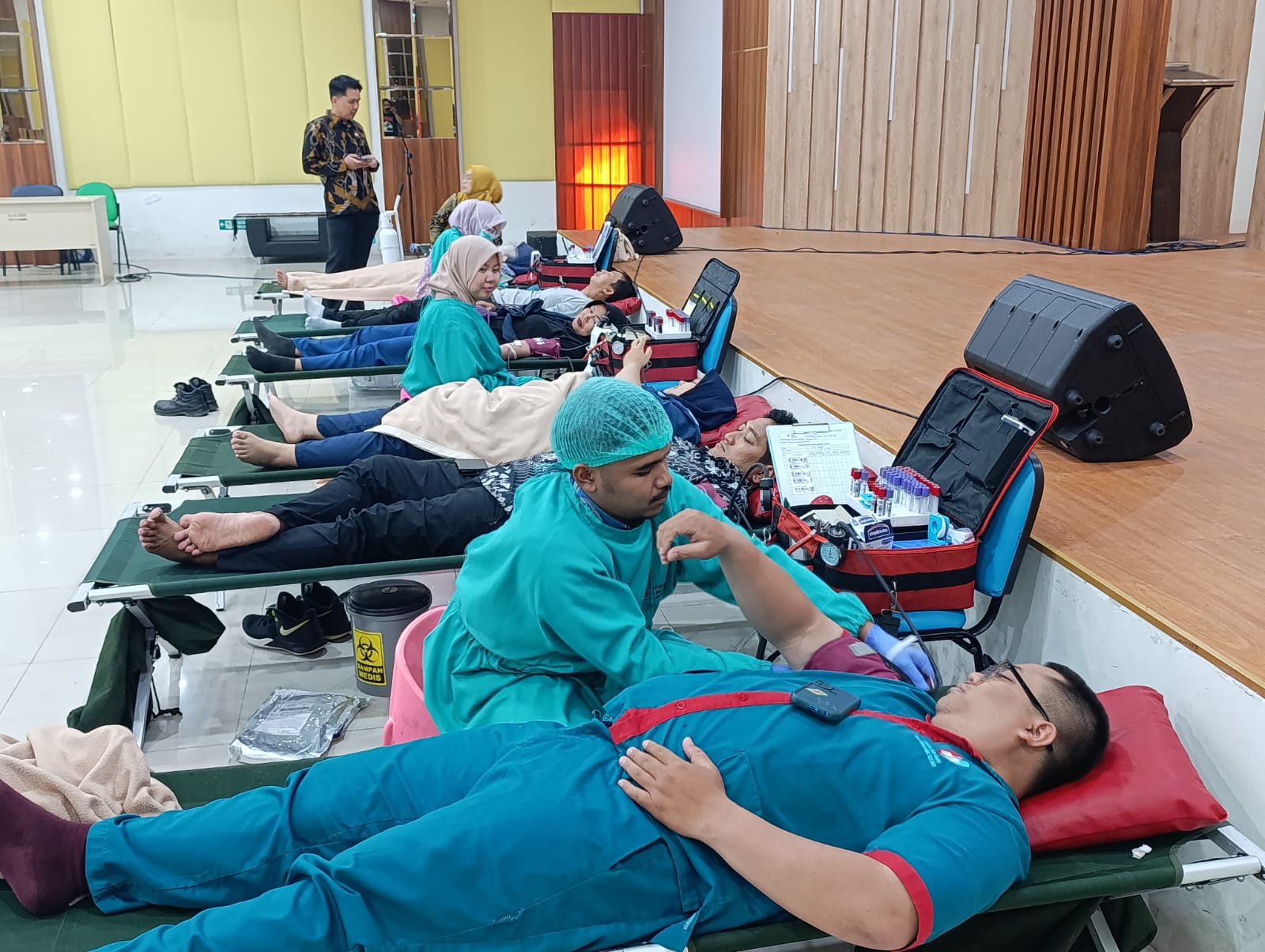 Rayakan HUT ke-16, RSU Tangsel Gelar Donor Darah, Jaring 39 Pendonor dari 77 Pendaftar