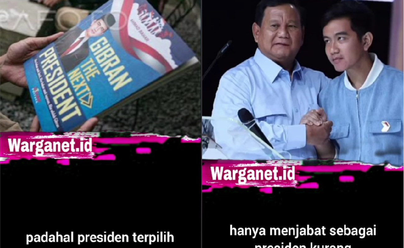 Gempar! Beredar Buku 'Gibran The Next President', Netizen: Padahal Belum Resmi Dilantik, Ini Ada Apa?