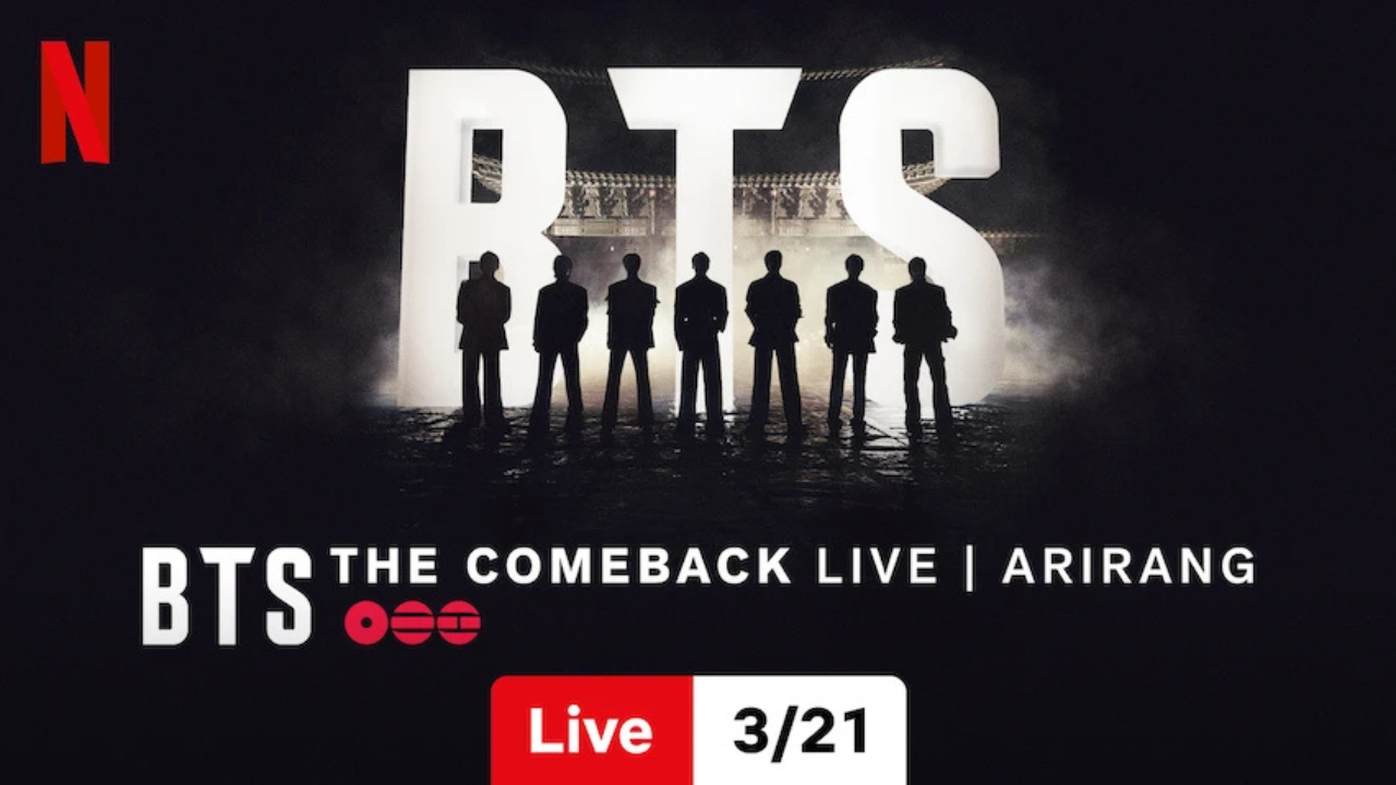 Pecah! Trailer Konser Comeback BTS ARIRANG Dirilis Netflix, RM dkk Cool Banget