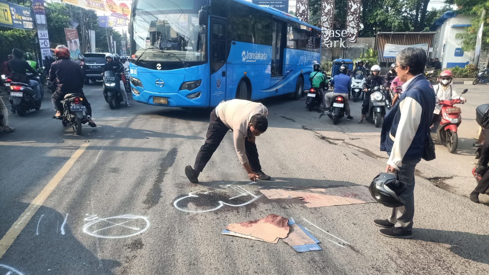 Kecelakaan Tewaskan Satu Pengendara di Ciputat Diungkap, Ini Penyebabnya