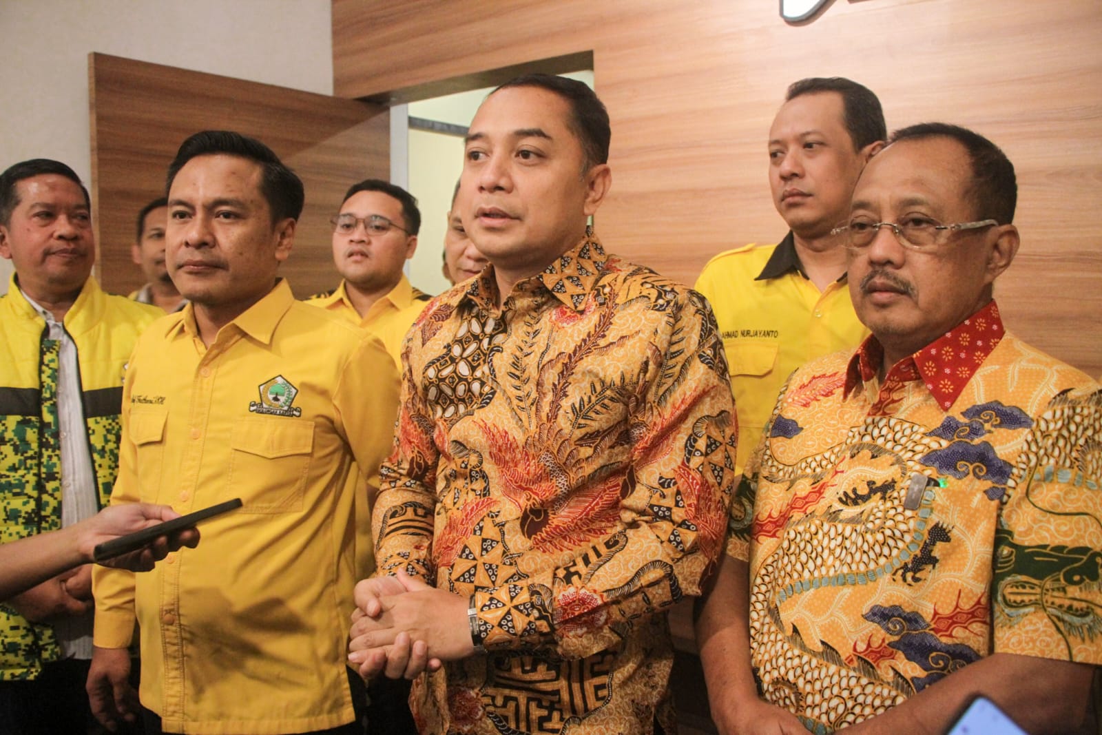 Eri-Armuji Berpotensi Jadi Paslon Tunggal di Pilwali Surabaya, Golkar: Bukti Pemimpin yang Berhasil 