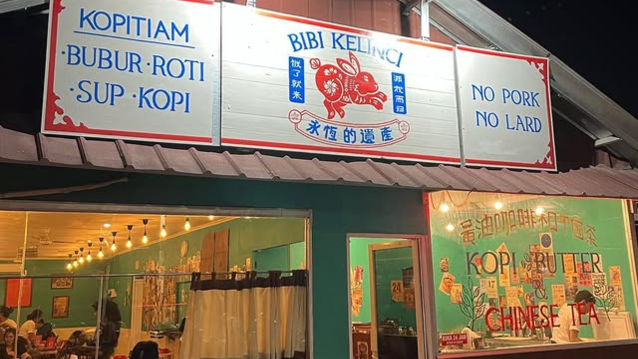 Bibi Kelinci Kopitiam Milik Nabilah O'Brien Restoran Apa? Cek Lokasi dan Harga Menu No Prok No Lard