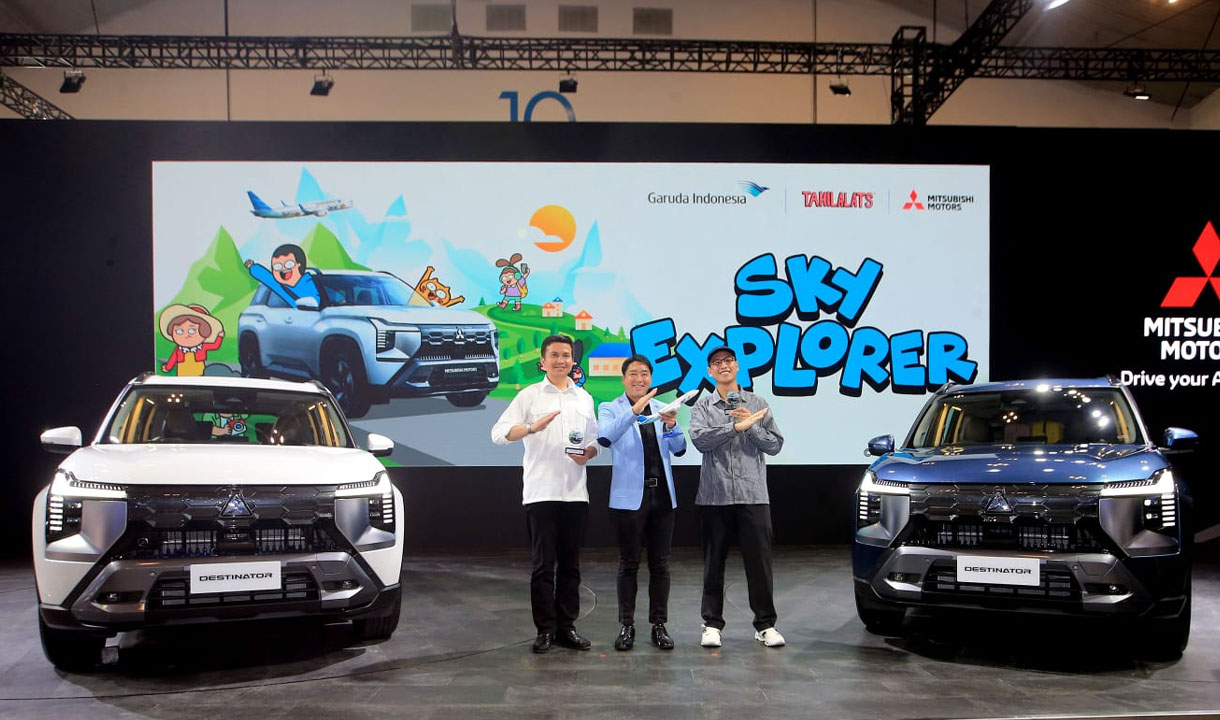 Sky Explorer: Kolaborasi Lintas Industri Penuh Warna Sambut Mitsubishi All-New Destinator