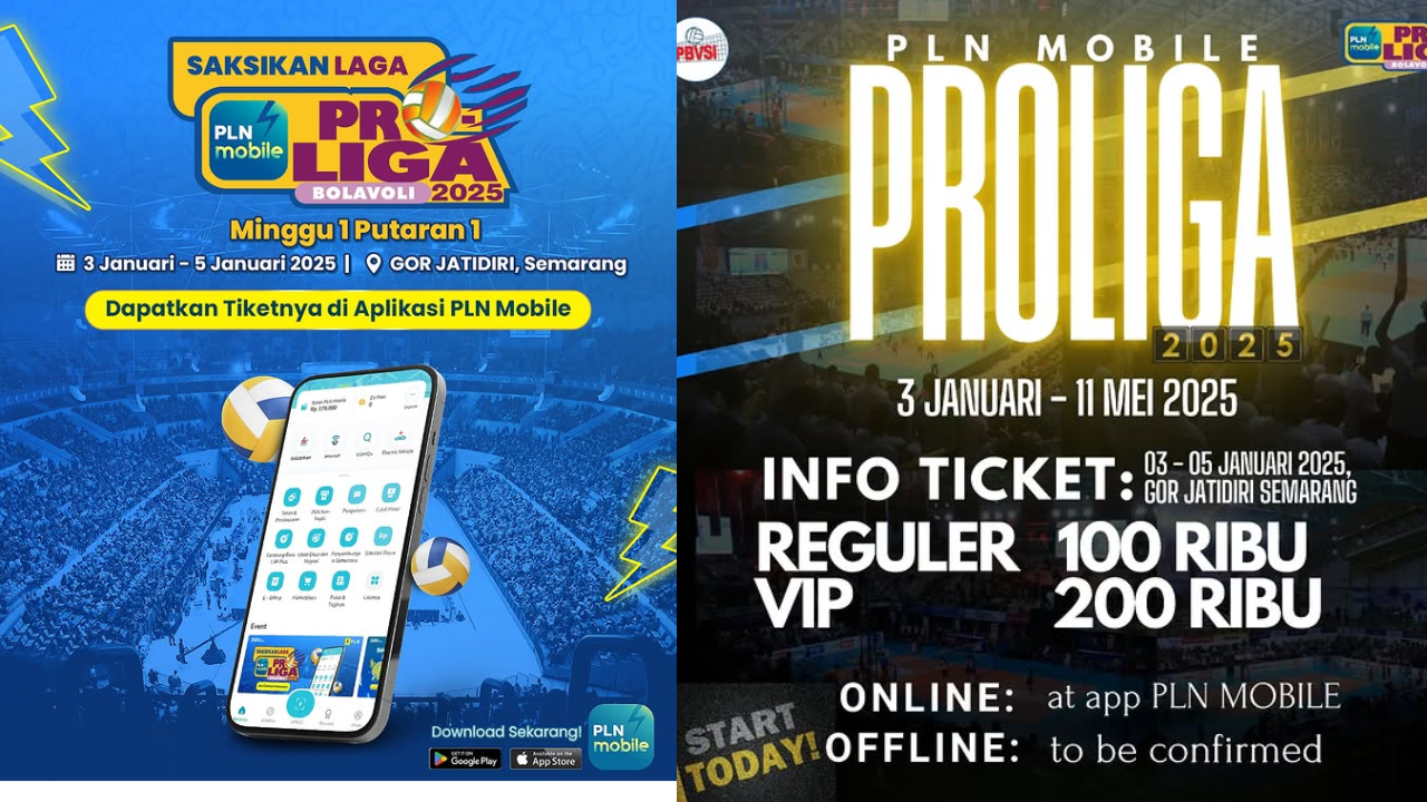 Link dan Cara Beli Tiket Proliga 2025, Harga Mulai Rp100 Ribu