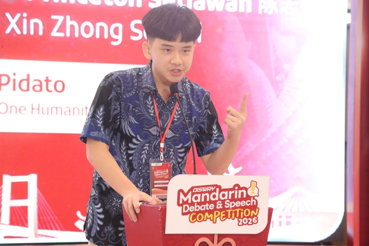 Profil Juara Disway Mandarin Debate & Speech Competition 2026: Richmond Princeton Setiawan Balas Dendam