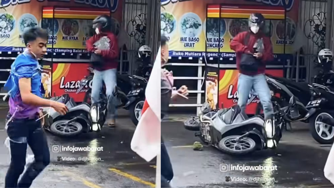 Viral Aksi Heroik Pegawai Indomaret Lawan Perampok Meski Badan Diikat Lakban