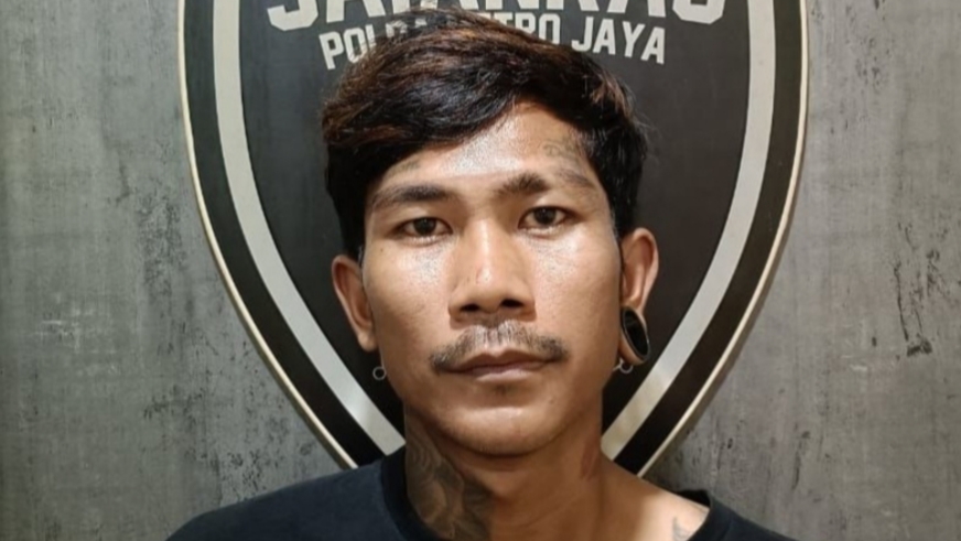 Jatanras Polda Metro Jaya Tangkap Pelaku Pelemparan Batu dan Penusukan Pria di Ciputat