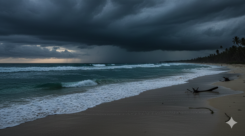 Cuaca Awal Tahun: BMKG Pantau Bibit Siklon Tropis 91S di Samudra Hindia, Lampung dan Bengkulu Waspada Angin Kencang