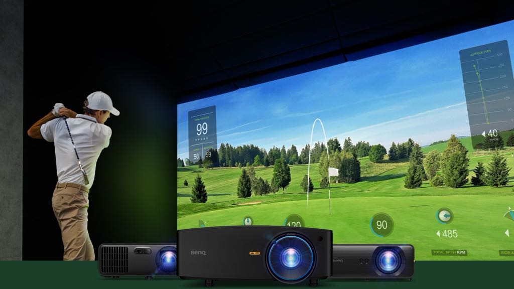 BenQ Luncurkan Proyektor Golf Berbasis AI Pertama di Dunia, Hadirkan Visual Lapangan Lebih Realistis