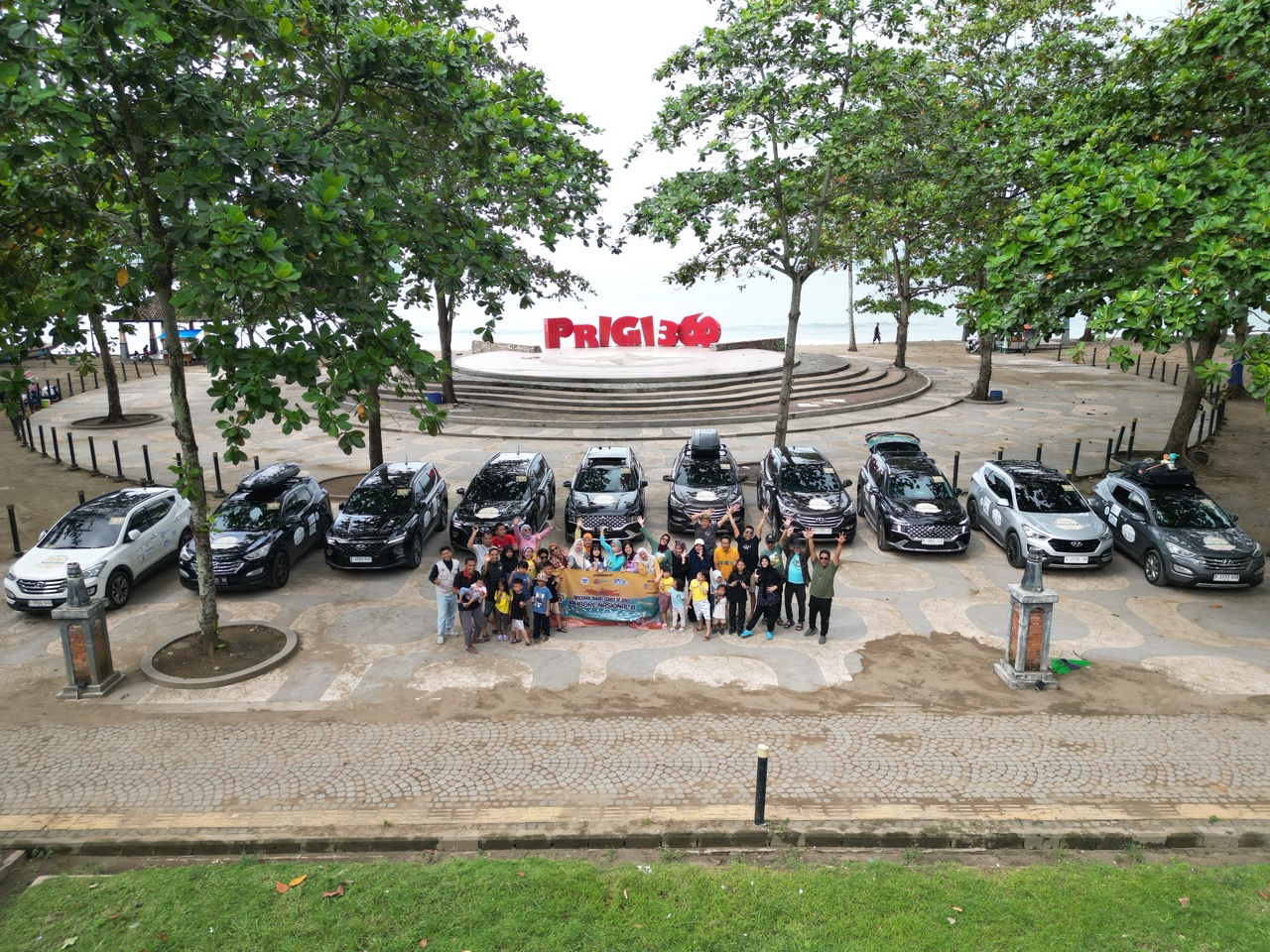 Komunitas Pemilik Hyundai Santa Fe Gelar, SOCI Discover South Coast of Java