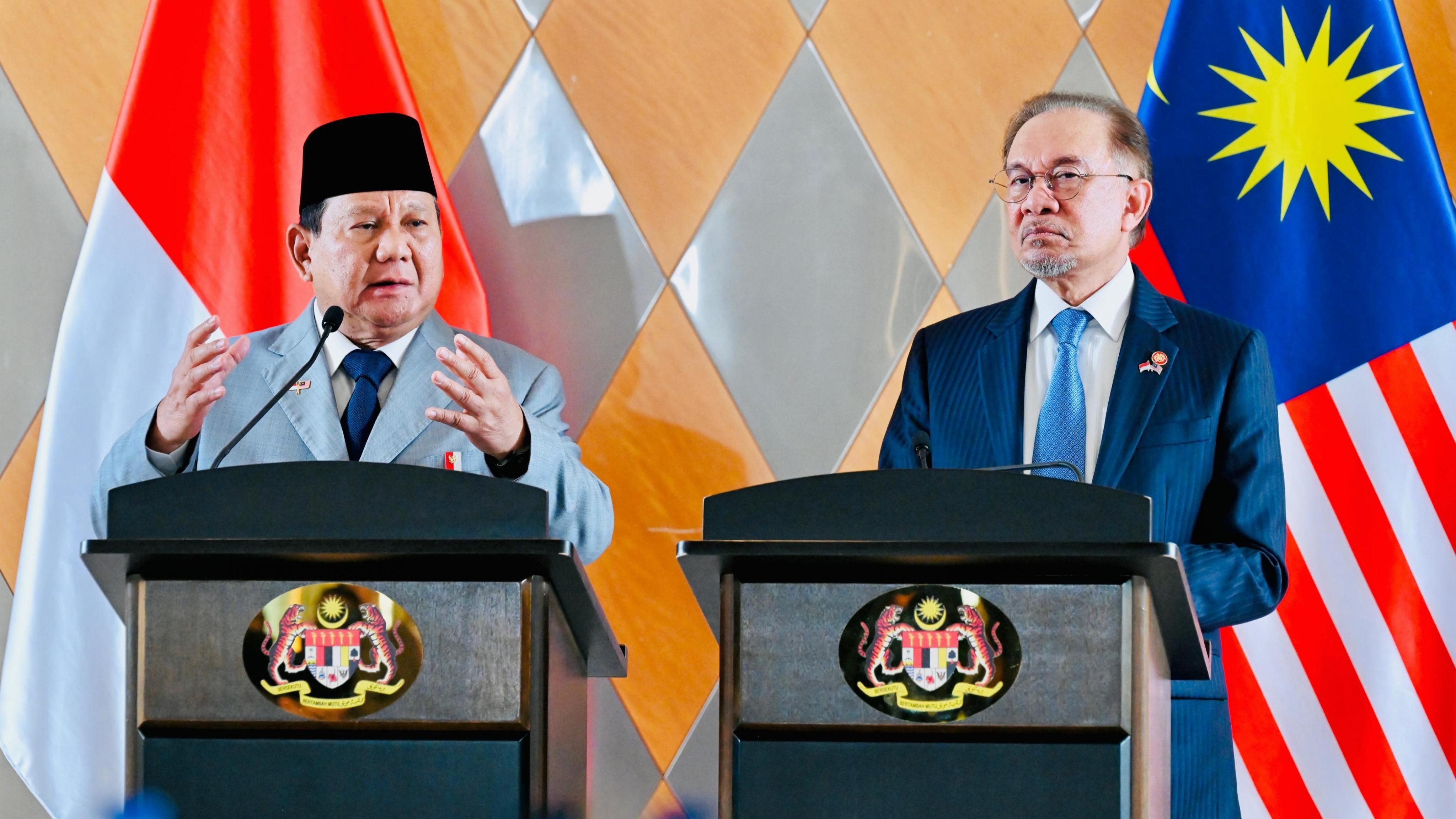 Presiden Prabowo dan PM Anwar Ibrahim Sepakati Penguatan Kerja Sama Strategis Indonesia-Malaysia