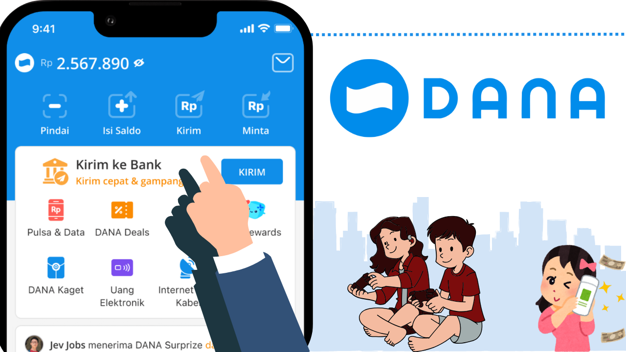 Nomor Anda Bakal Ditransfer Saldo DANA Gratis Rp413.000 dari Link DANA Kaget, Pakai 3 Cara Berikut!