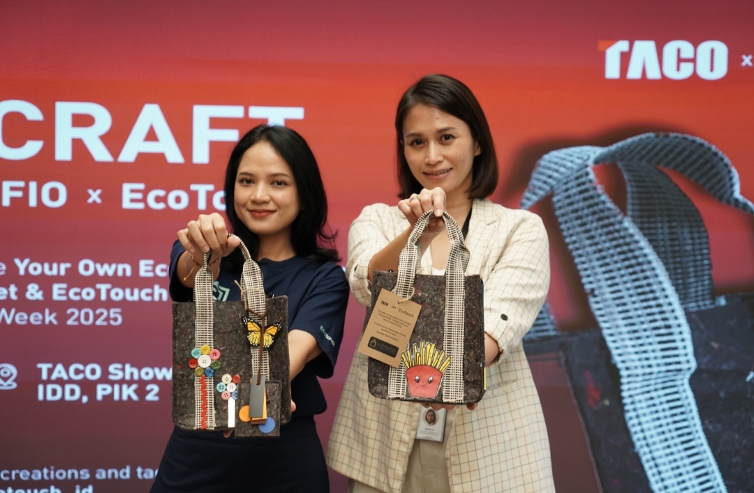 Tas Unik Upcycling TACO Ini Dibuat dari Sisa Interior, Bikin Kamu Tampil Chic di IDW 2025