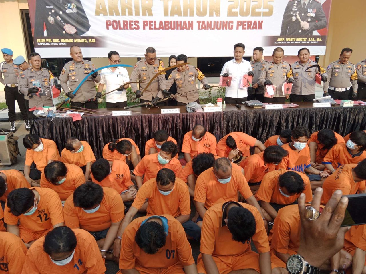 Kriminalitas 2025 di Pelabuhan Tanjung Perak Turun 13 Persen, Pengungkapan Perkara Meningkat