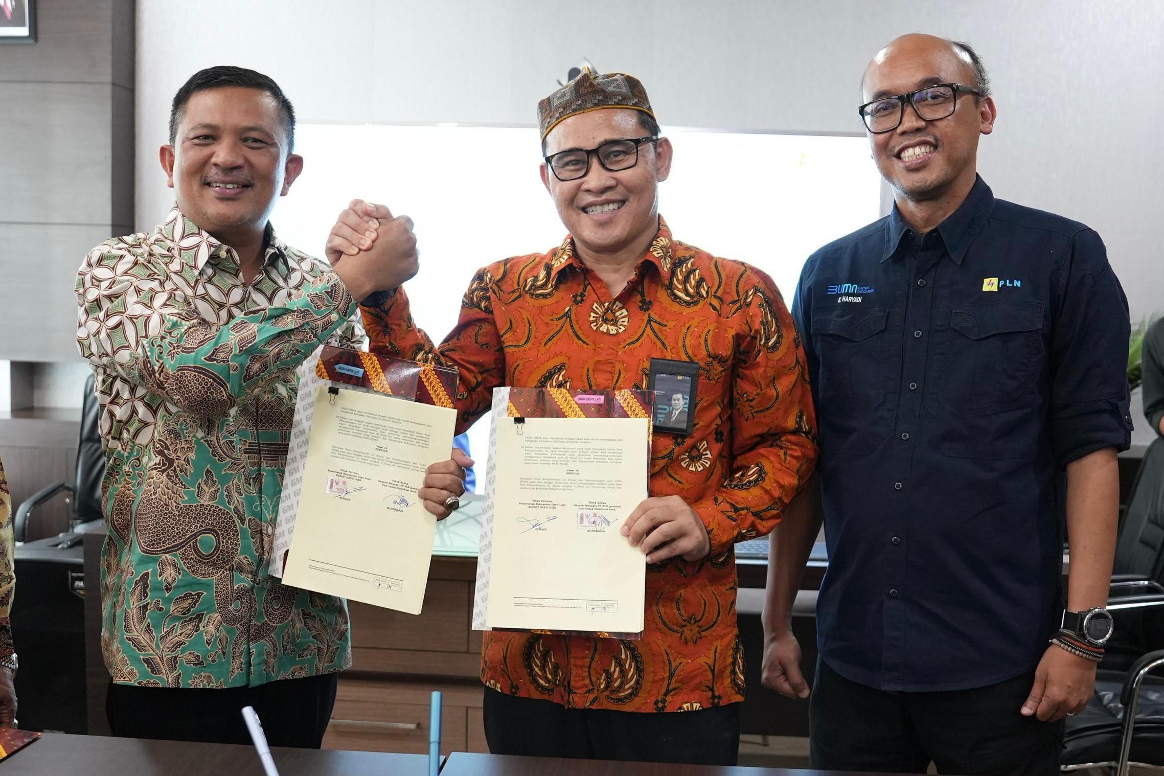 Dukung Swasembada Energi, PLN Gandeng Pemkab Gayo Lues Kembangkan Potensi Hidro