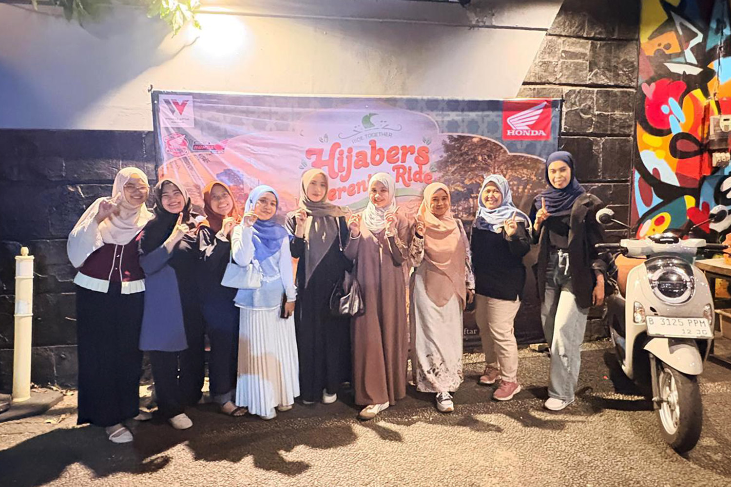 Hijabers Serenity Ride Hadirkan Inspirasi, Kreativitas, dan Solidaritas Perempuan
