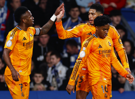 Real Sociedad vs Madrid 0-1: Endrick Bawa Satu Kaki Los Blancos ke Final Copa del Rey!