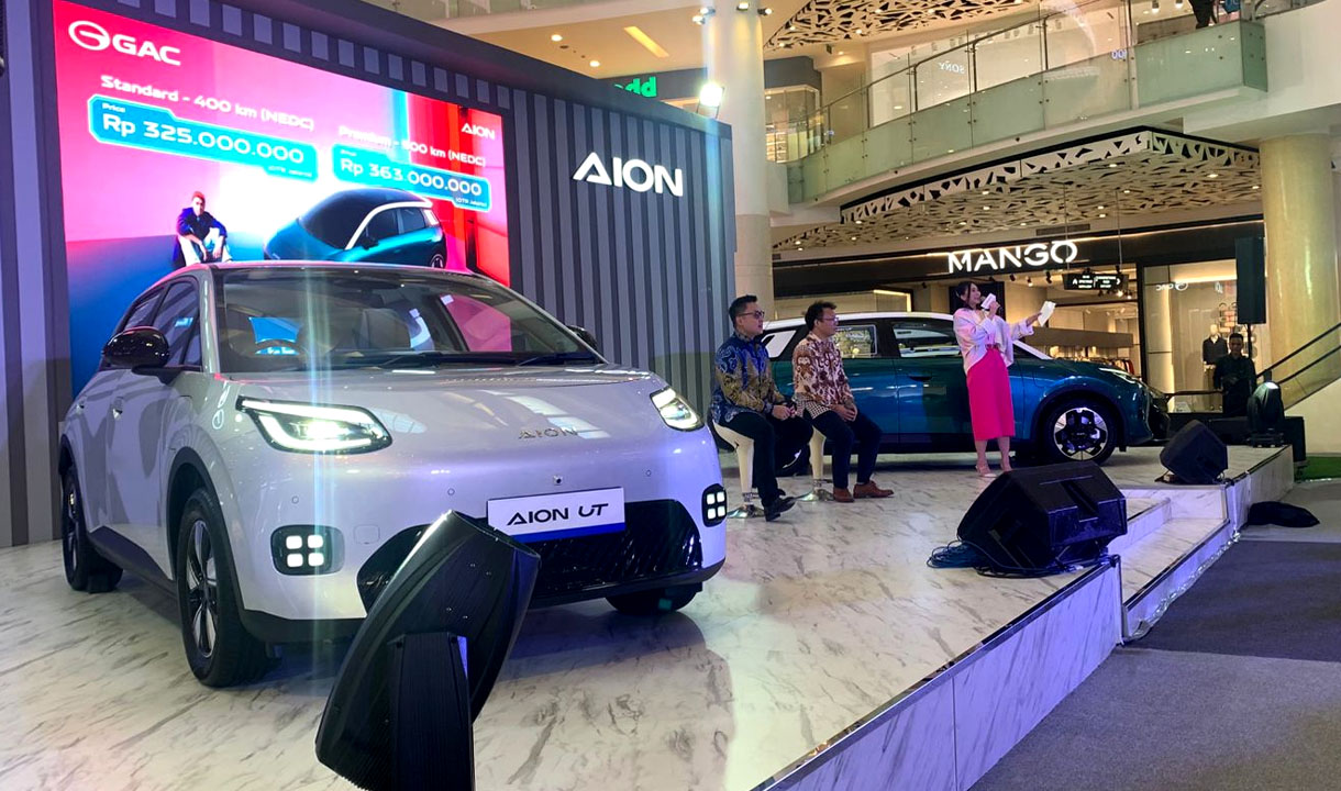Harga AION UT dengan 2 Pilihan, Tak Terganggu Oleh Regulasi Insentif Baru 
