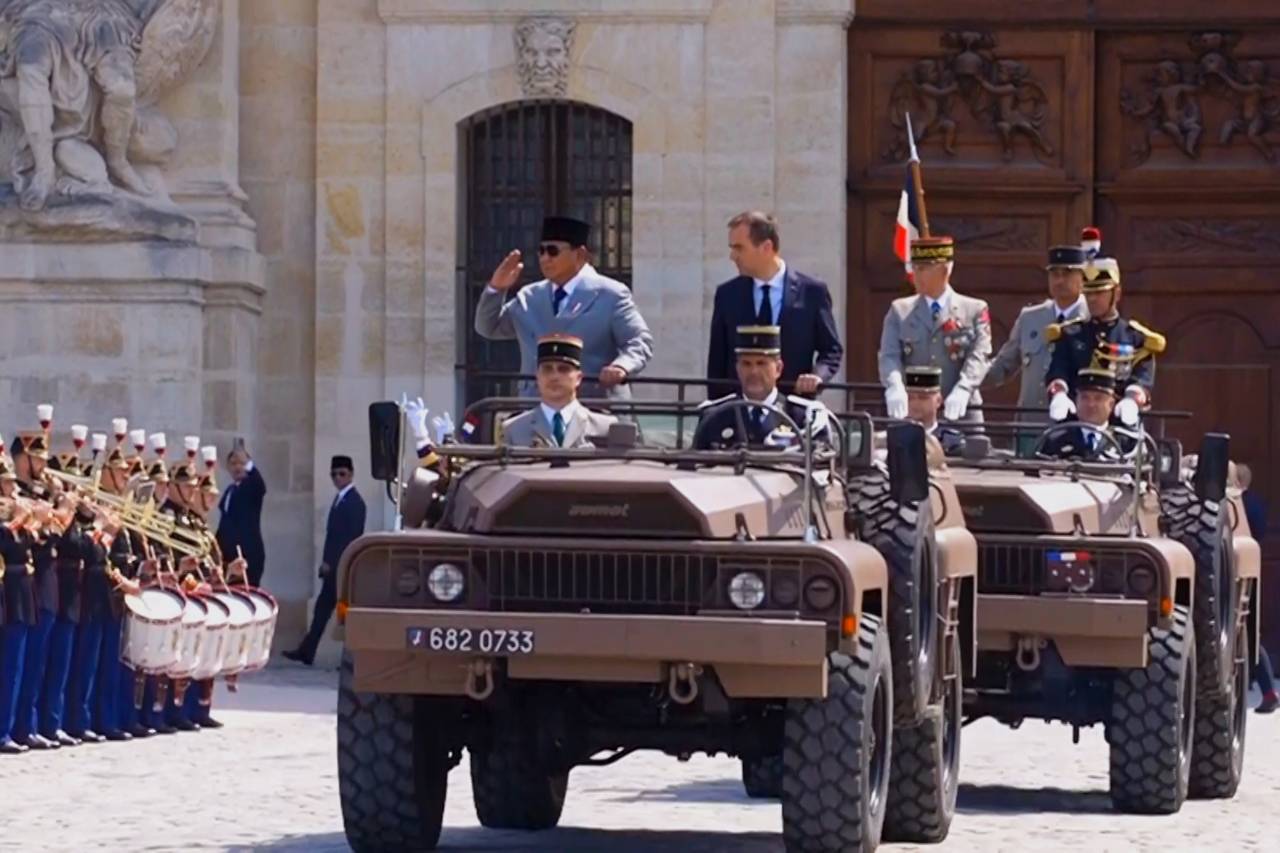 Prabowo dan Macron Sepakat Dukung Solusi Dua Negara untuk Palestina