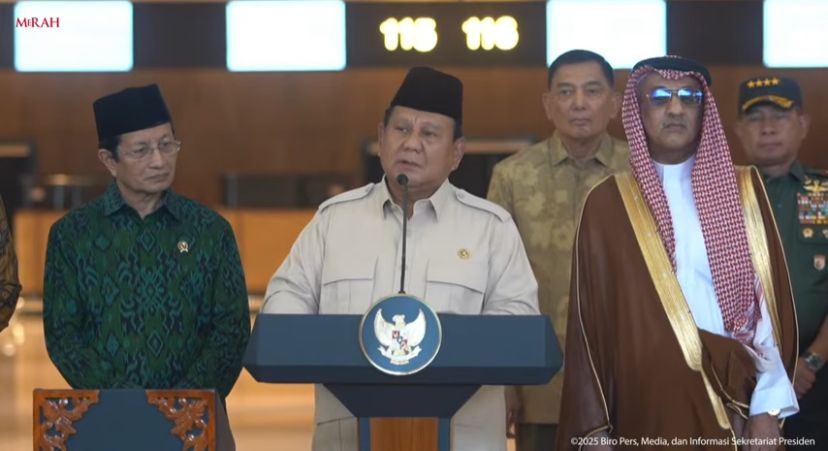 Prabowo Resmikan Terminal Khusus Haji dan Umrah 2F Bandara Soetta, Ingin Beri Pelayanan Terbaik Bagi Jamaah