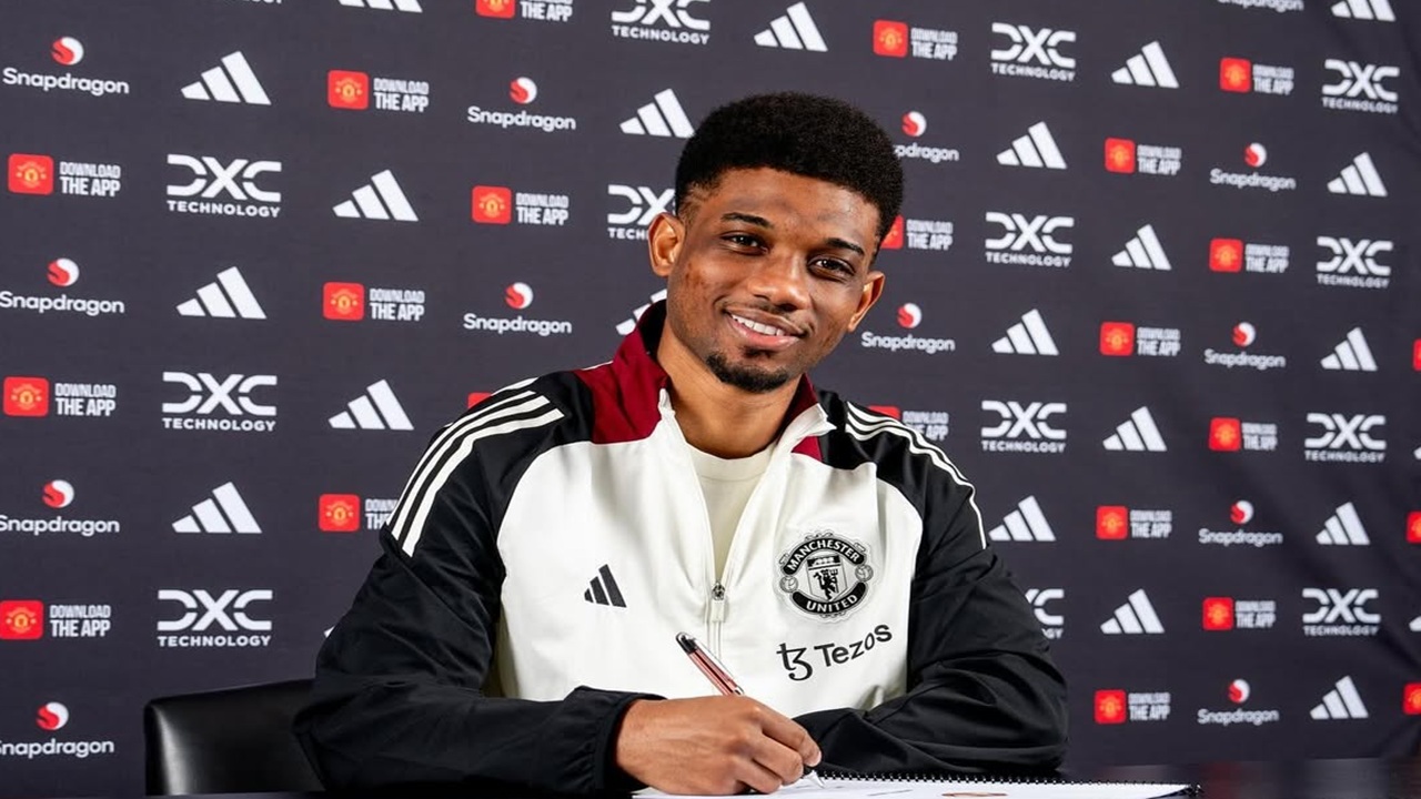 RESMI! Manchester United Ikat Amad Diallo Hingga Juni 2030