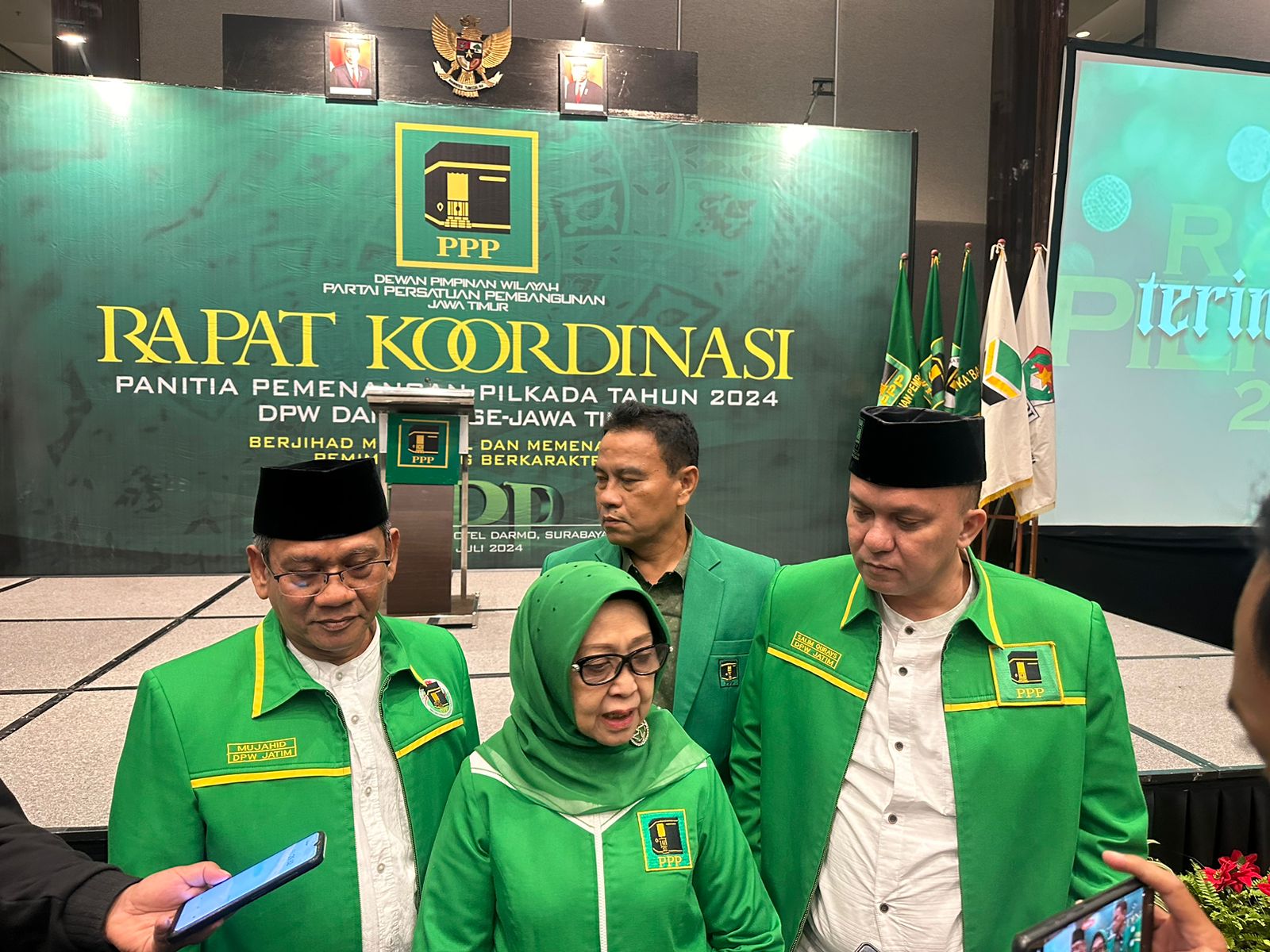 PPP Target Kemenangan Khofifah-Emil 60 persen di Pilgub Jatim