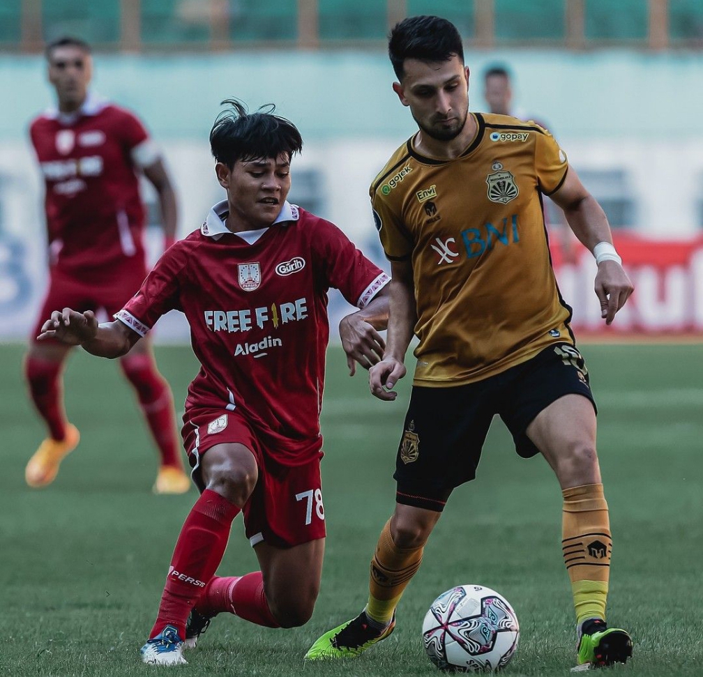 Persis Solo Menang Perdana Liga 1 Indonesia Lawan Bhayangkara FC 0-1