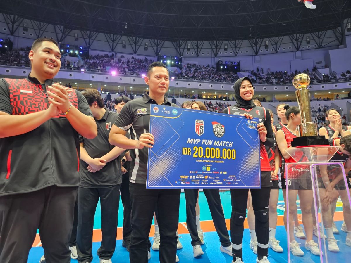 Julukan Baru untuk Megawati Hangestri Setelah Indonesian Allstar vs Red Sparks