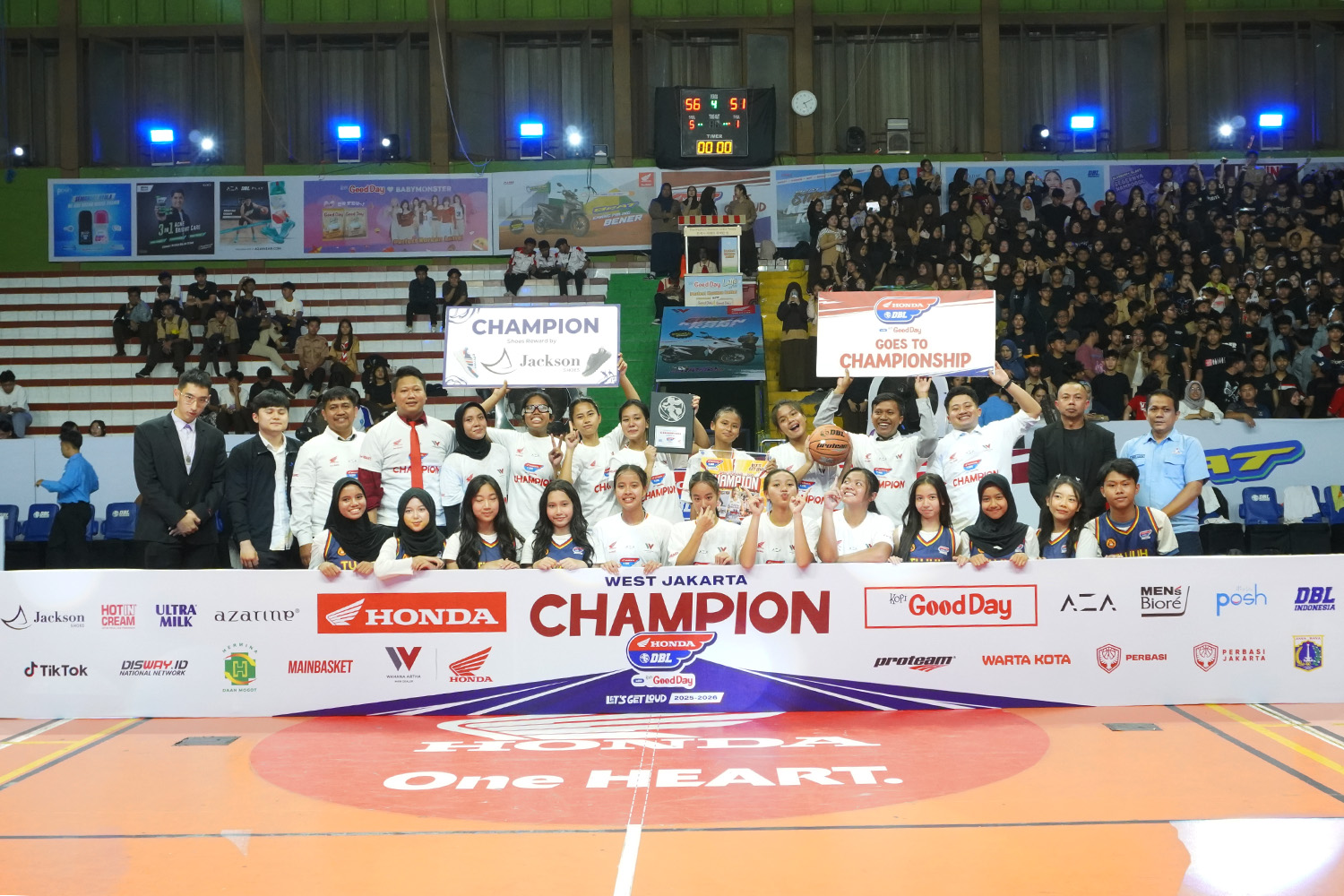 Honda DBL Jakarta Barat: Bukit Sion Tak Terbendung, SMAN 78 Tampil Mengejutkan