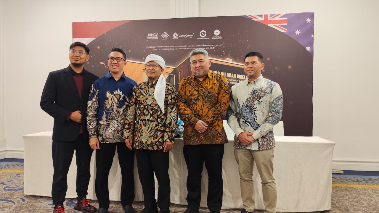 Peluang Amal Jariyah Mendunia, IMCV Gandeng Cinta Quran Foundation Bangun Islamic Centre di Melbourne