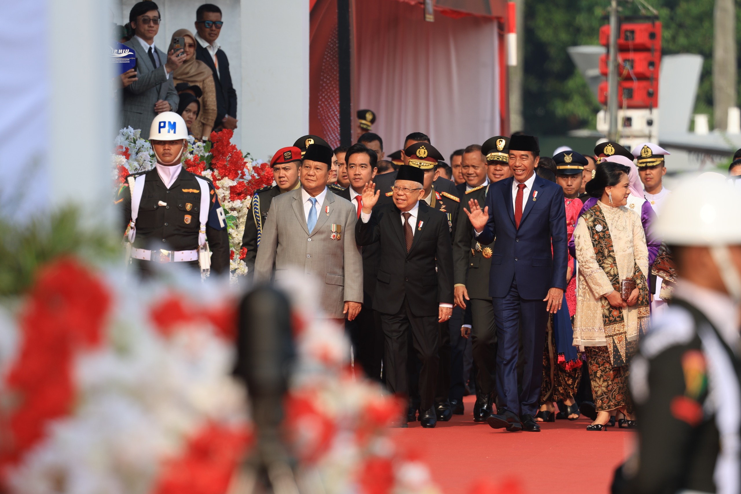 Jokowi Berterima Kasih ke Prabowo Telah Tingkatkan Kekuatan Pertahanan RI