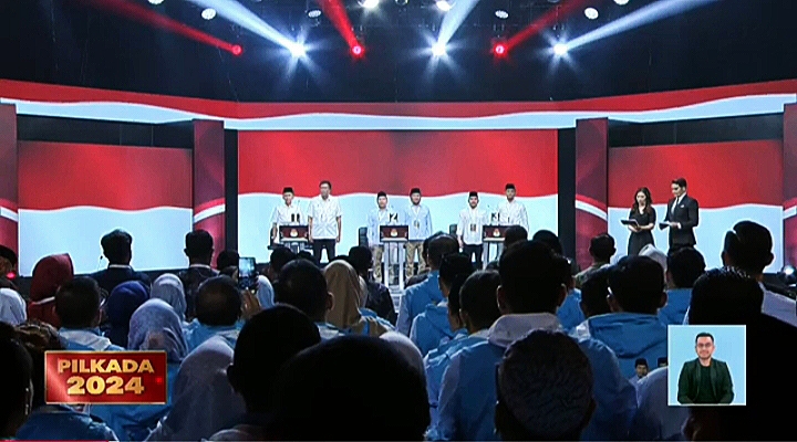 KPU Sukses Gelar Debat Perdana Pilbup Bekasi, Seluruh Paslon Adu Gagasan