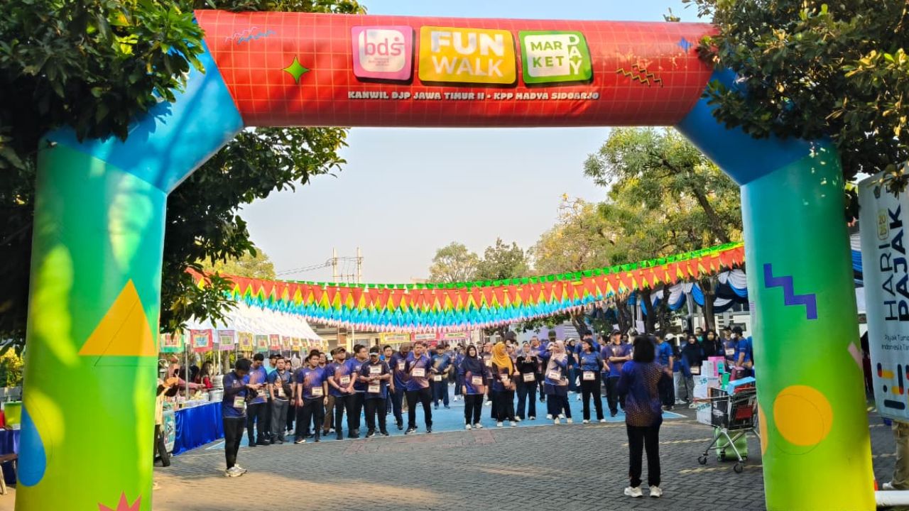 UMKM Naik Kelas 2025: Kanwil DJP Jatim II Gelar BDS dan Market Day di Sidoarjo