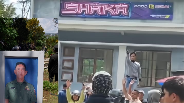 Nahas, Anggota TNI Tewas Dibacok Saat Coba Lerai Keributan di Resto Wonosobo!