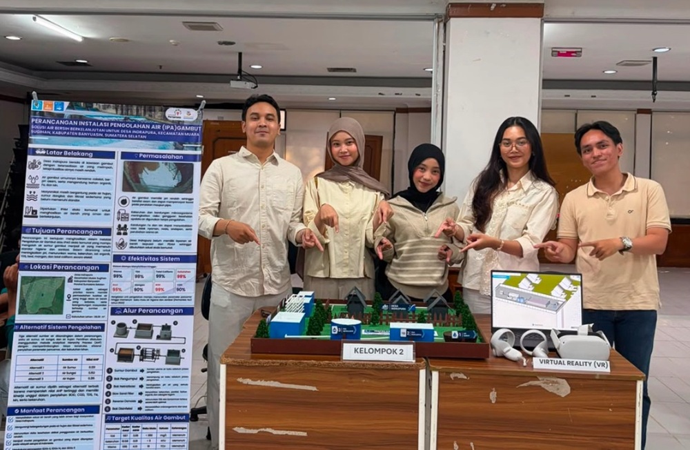 Sulap Air Cokelat Asam Gambut Jadi Layak Minum, Inovasi Mahasiswa UPER Bisa Jadi Solusi Nasional