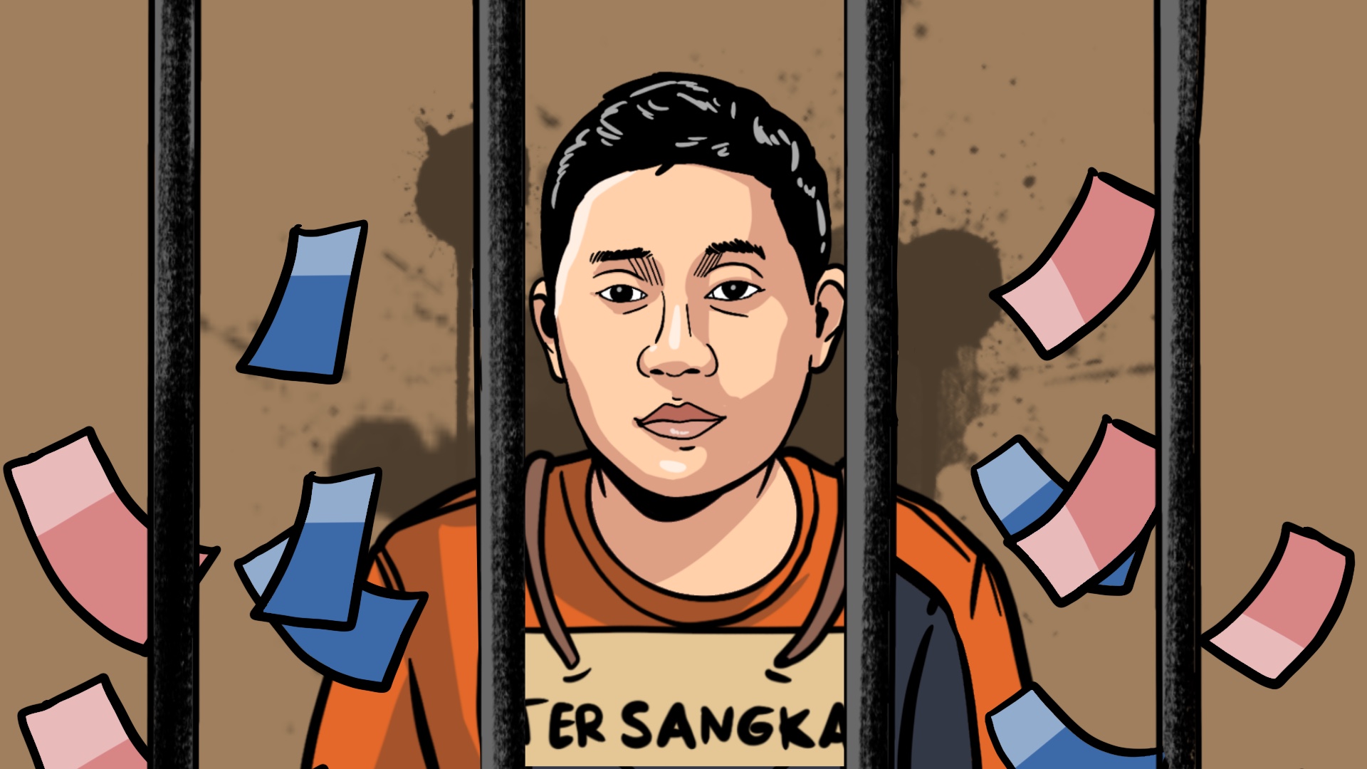 Interogasi Polisi-Pelaku