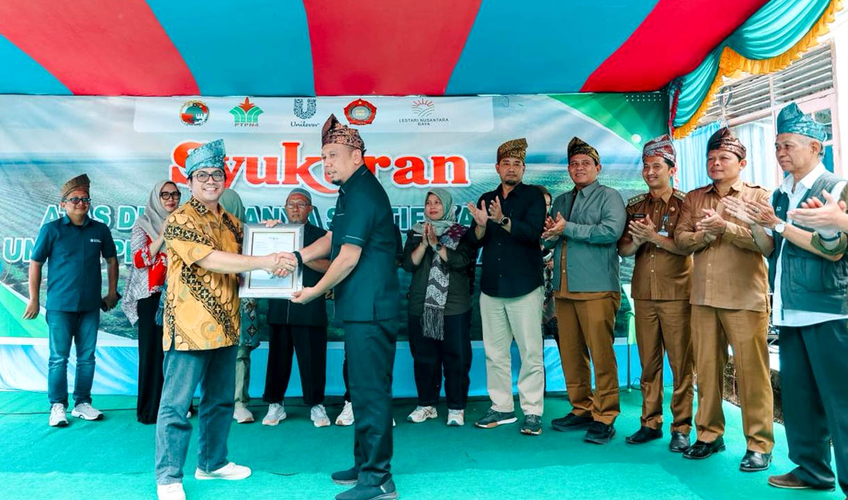 Petani Binaan PTPN IV PalmCo di Riau Raih Sertifikasi RSPO, Siap Bersaing di Pasar Global