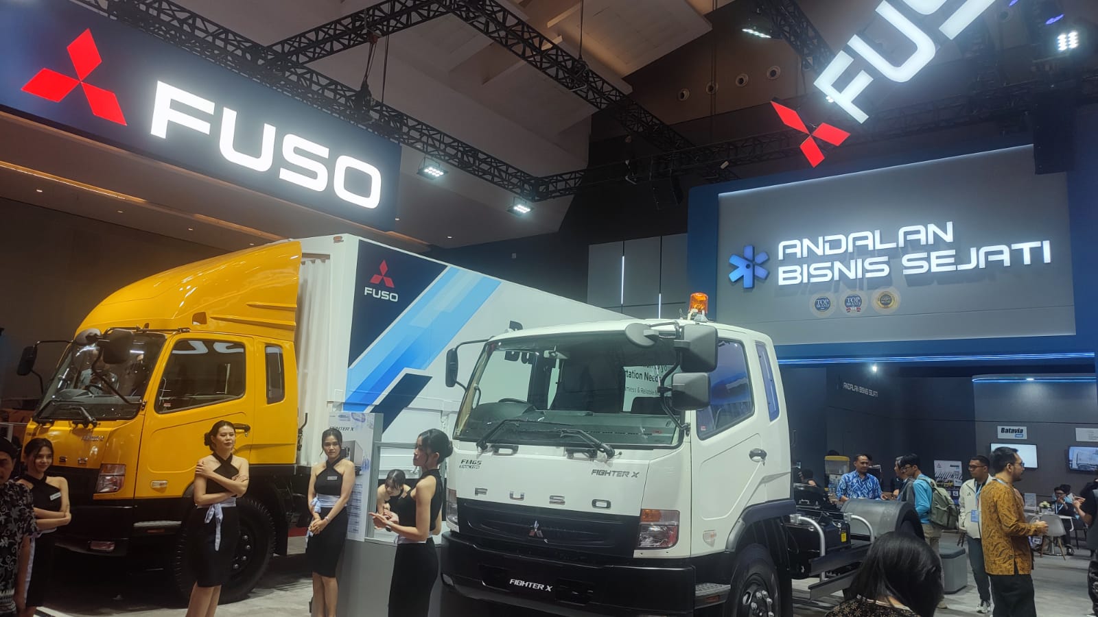 Mitsubishi Fuso Perkenalkan Ekosistem 'Zero Down Time', Solusi Andal Logistik di GIICOMVEC 2026
