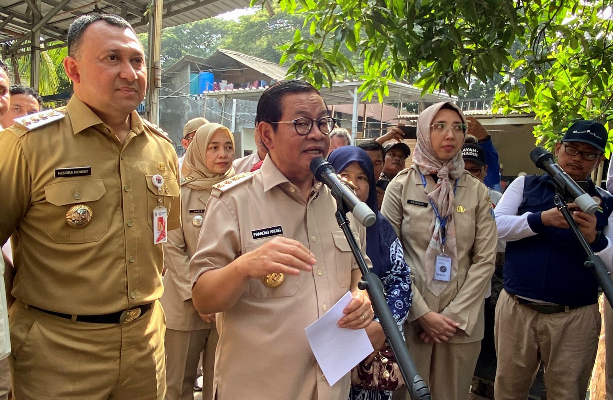 Pramono Tetapkan 3 Lokasi Pembebasan Lahan Normalisasi Kali Ciliwung